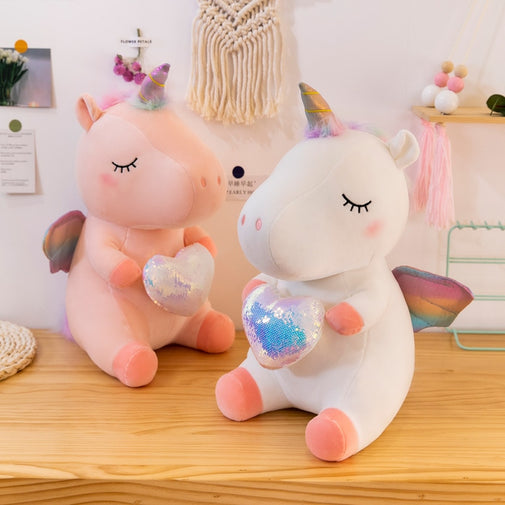 Unicorn Stuffed Animal Toy Plush Hugging Pillow Furvenzy