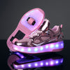 LED Roller Skates for Kids -  2 Wheel - Furvenzy