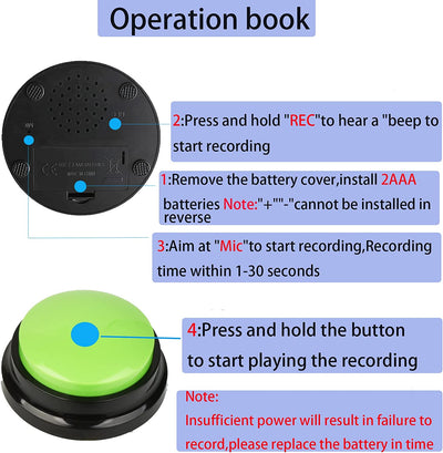 Voice Recording Button for Dogs 10