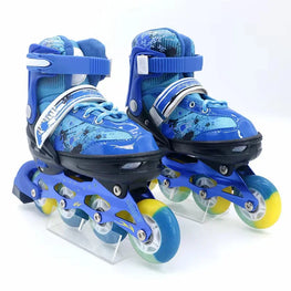 Professional Adjustable Inline Racing Roller Skates Furvenzy 31-34