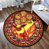 Pokemon Round Bedroom Rug Carpet - Furvenzy