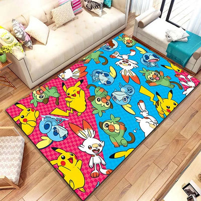 pokemon japanese anime carpet rug 10