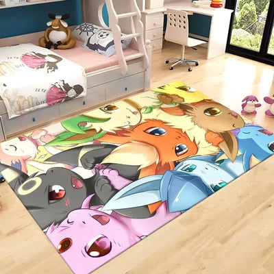 pokemon pikachu children room rug carpet 6