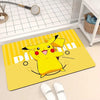 pokemon pikachu bathroom floor mat 6
