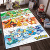 pokemon pikachu full character rug carpet 11