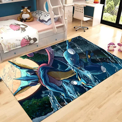 pokemon pikachu children room rug carpet 9