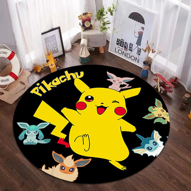 pokemon pikachu home decor carpet rug 1