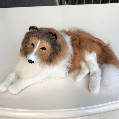 Realistic Samoyed Plush Stuffed Toy