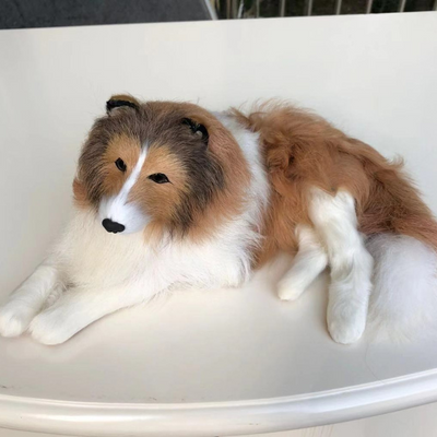 Realistic Samoyed Plush Stuffed Toy Furvenzy