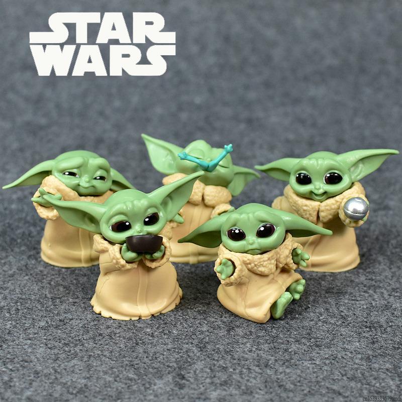 Disney Baby Yoda Cup Action Figure Model Toys StarWars