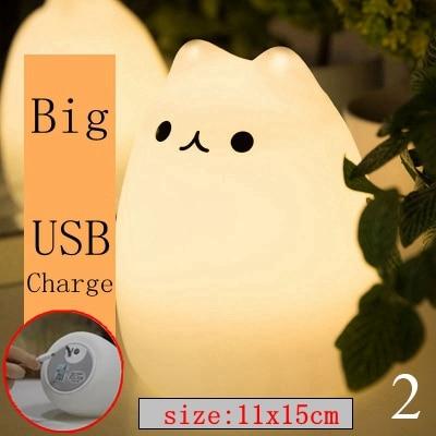 Cute LED Kitty Night Light Furvenzy 2