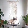 Hand-Woven Hanging Cotton Cat Dog Hammock - Furvenzy