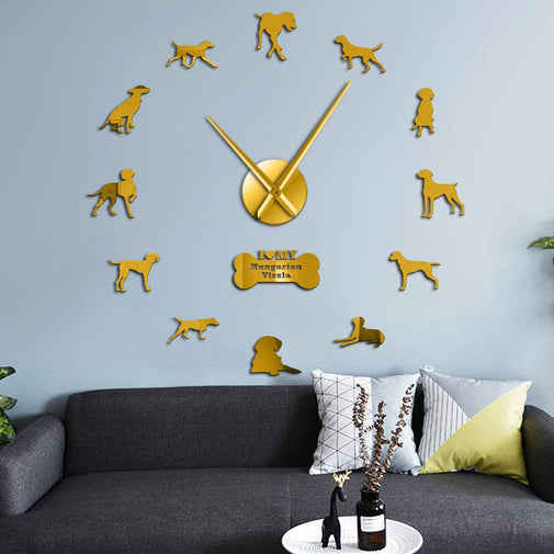 Hungarian Vizsla Wall Clock Furvenzy