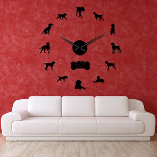 Hungarian Vizsla Wall Clock Furvenzy