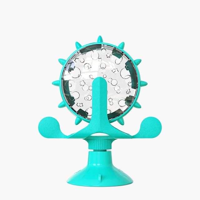 Interactive Cat & Dog Food Puzzle Toy - Slow Feeder Furvenzy Blue