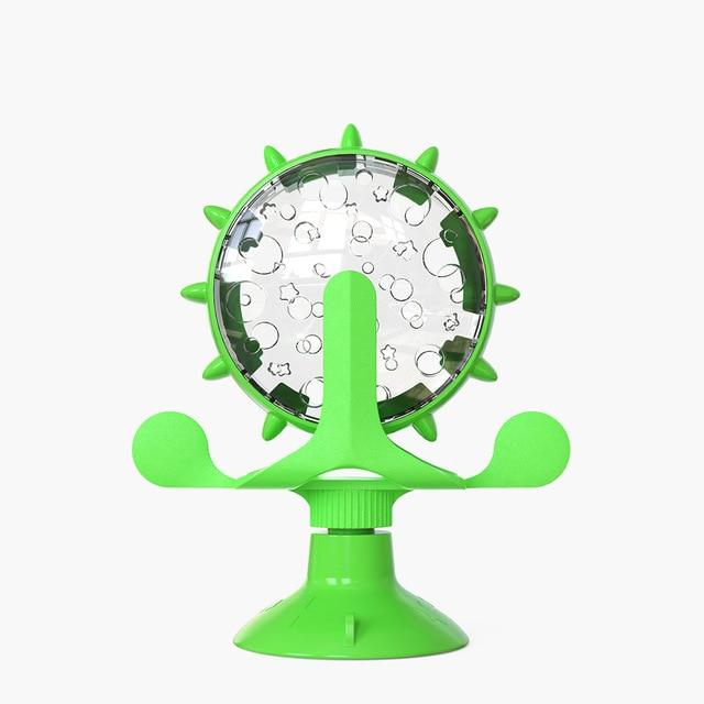 Interactive Cat & Dog Food Puzzle Toy - Slow Feeder Furvenzy Green