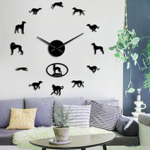 Lurcher Wall Clock