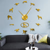 Lurcher Wall Clock - Furvenzy