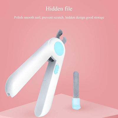 Dog Nail Clipper With LED Light - Furvenzy - Hidden File