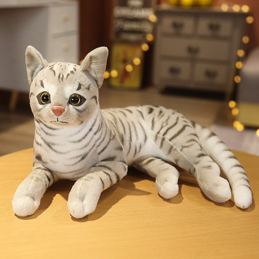 Realistic Simulation Cat Plush Toy Furvenzy