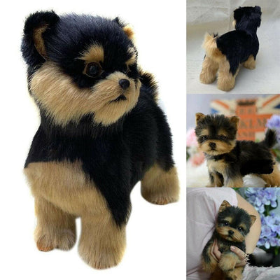 Realistic Dog Plush Toy - Yorkshire Terrier