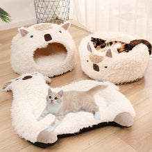 Pet Bed House Dog & Cat Mats