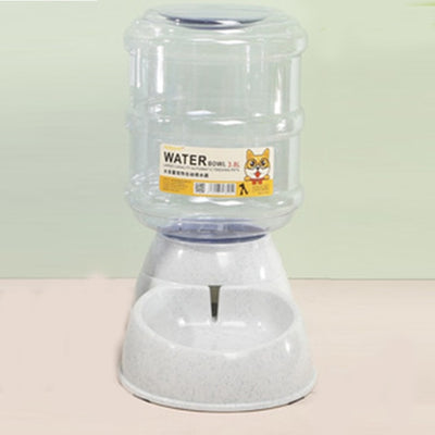 Dog Bowl Food Container Automatic Feeder & Water Dispenser