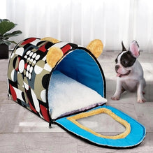 Foldable Dog Bed Pet House Sofa Nest