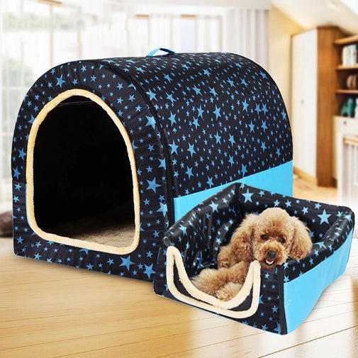 Foldable Dog House Pet Sofa Tent Furvenzy