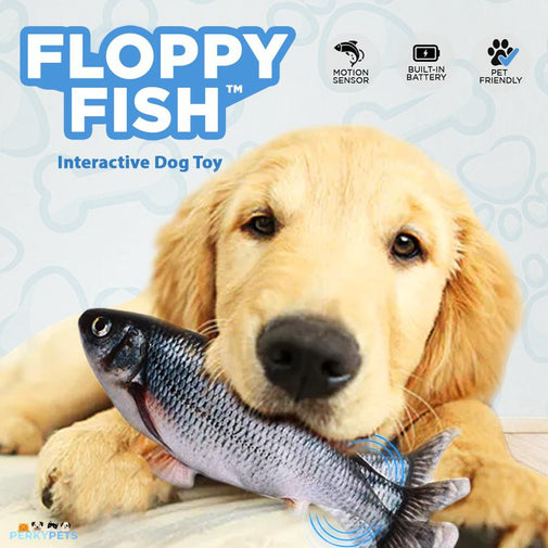 Floppy Fish Dog Toy Furvenzy