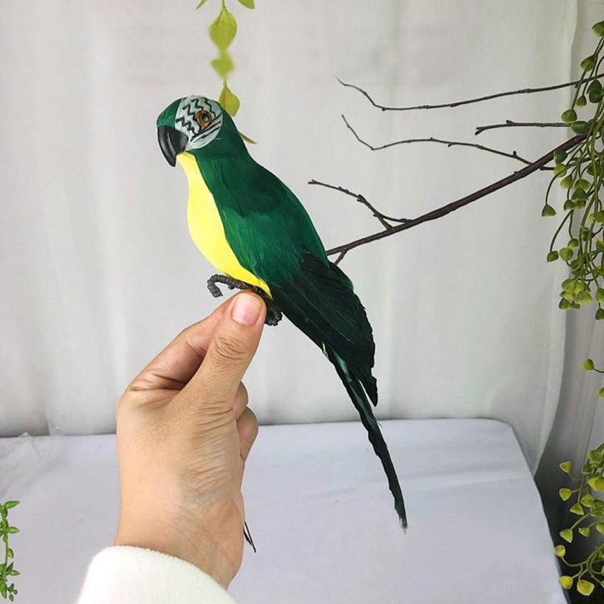 Handmade Simulation Parrot Furvenzy