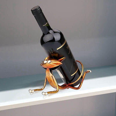 Yoga Cat Bottle Holder - Furvenzy